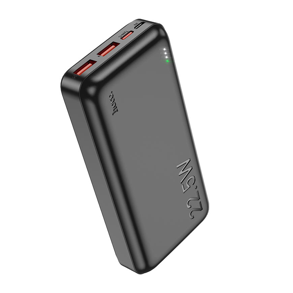 Powerbank Carga Rapida Hoco J101a Astute 22.5w 20000 Mah Negro - Imagen 4