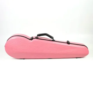 Estuche Para Violin 4/4 Fibra de Carobone Rosado