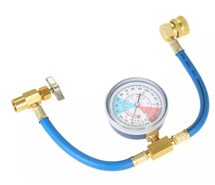 Manómetro De Manguera De Refrigerante De Aire Acondicionado (350PSI) - Imagen 4