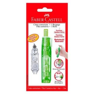Corrector En Cinta Retráctil Faber Castell