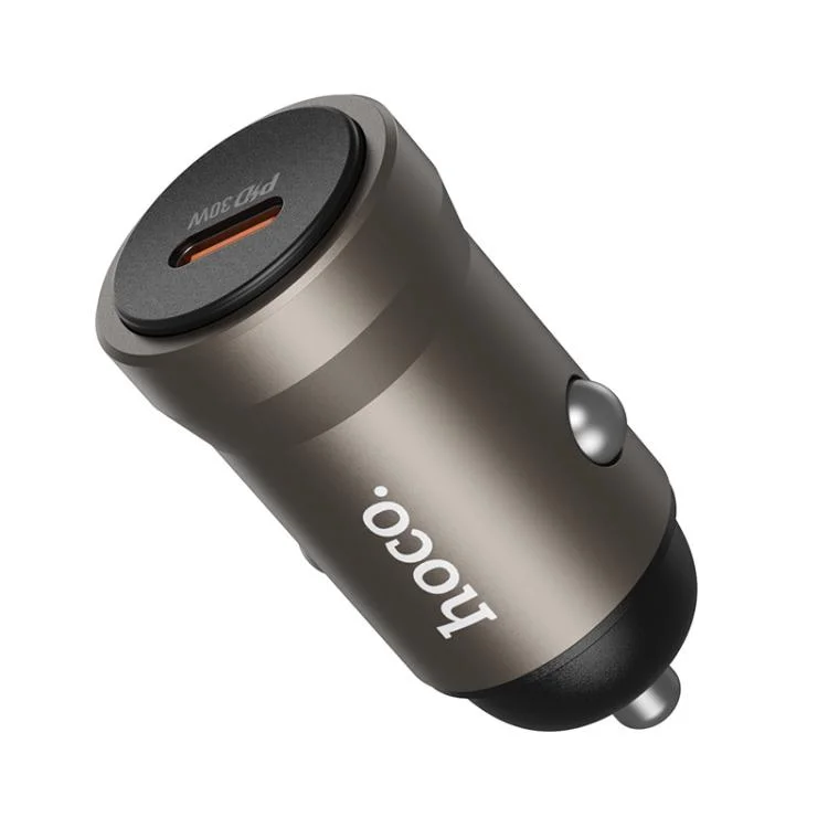 Cargador de Auto Hoco Z62a 30w Puerto Tipo C Negro - Imagen 3