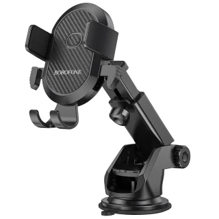 Soporte De Auto Tablero Parabrisas Borofone Bh39 Negro