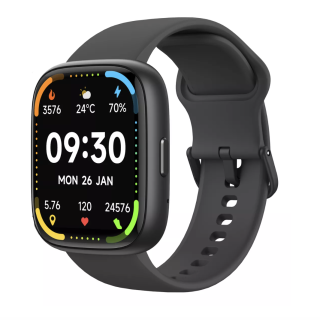 Reloj Smartwatch Aiwa Deportivo Aw-swi26b Lite Negro