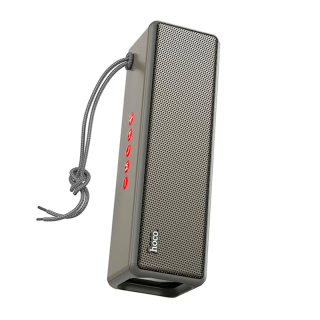 Parlante Bluetooth Hoco Hc3 Fm Tf Aux Tws Gris